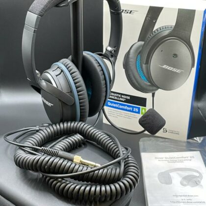 Bose QC-25 HeadSet with Dynamic Mic Refurb.GradeC